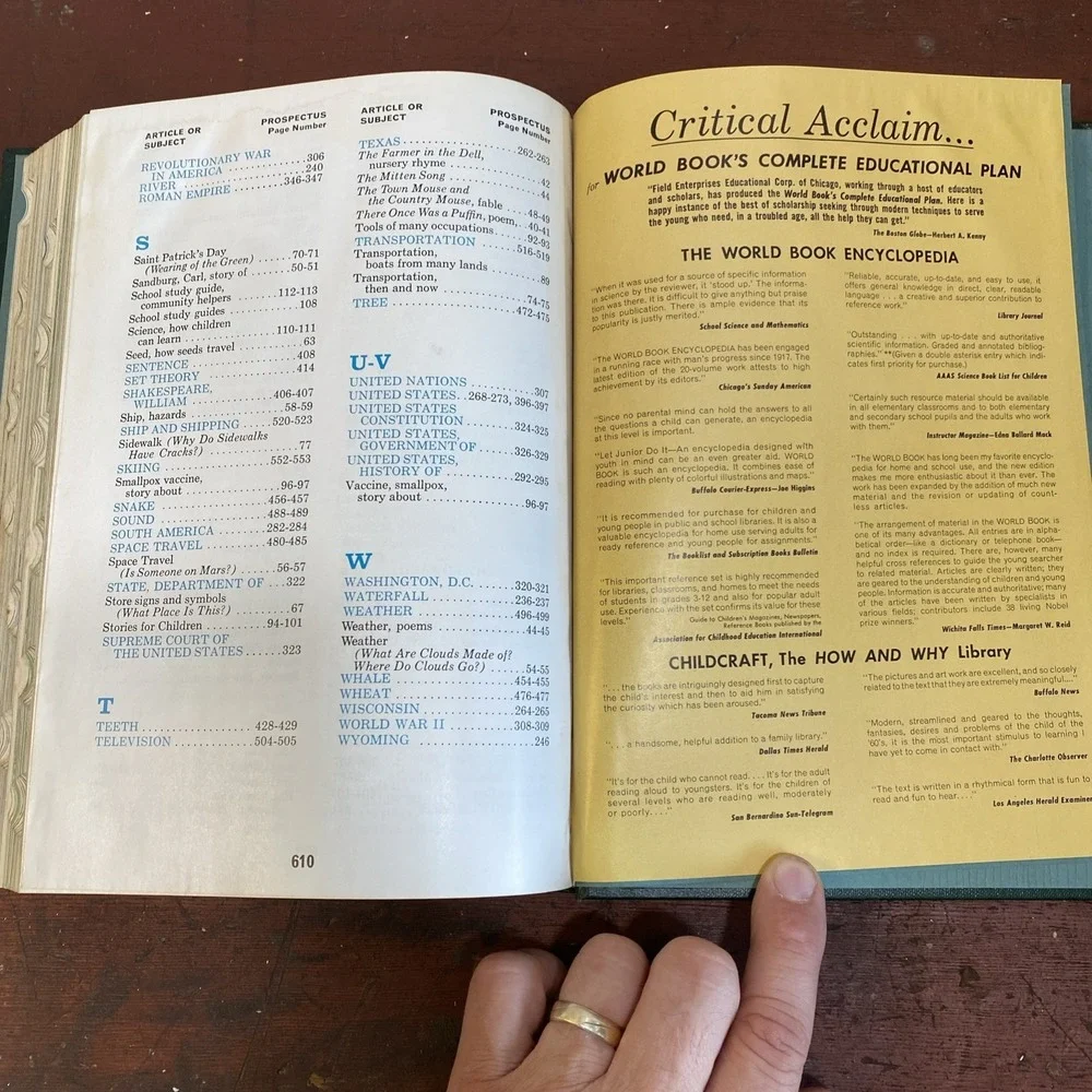 A New Milestone in Encyclopedia Craftsmanship: The World Book Encyclopedia: 1965